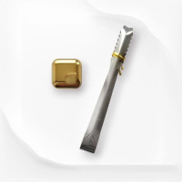 Камни для виски и других напитков Moltis металлические Золото + щипцы Whiskey Stones Gold 12 шт
