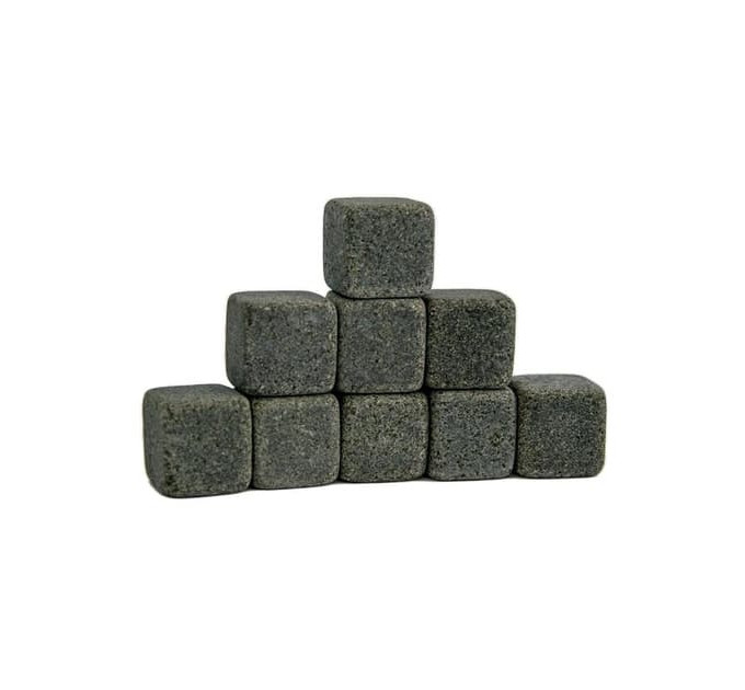 Кубики для охолодження напоїв Whiskey Stones 9шт. стеативне каміння для охолодження віскі/коньяку