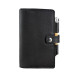 Кожаный блокнот софт-бук 4.0 A5 mini (черный) кожа Krast