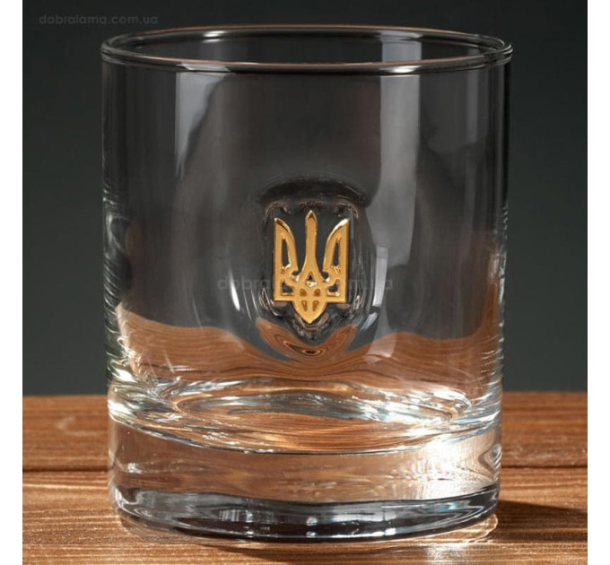 Склянка для віскі з гербом України