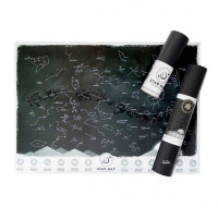 Светящаяся карта звездного неба Star Map Luckies (английский язык) в тубусе Светящаяся карта звездного неба Star Map Luckies (английский язык) в тубусе