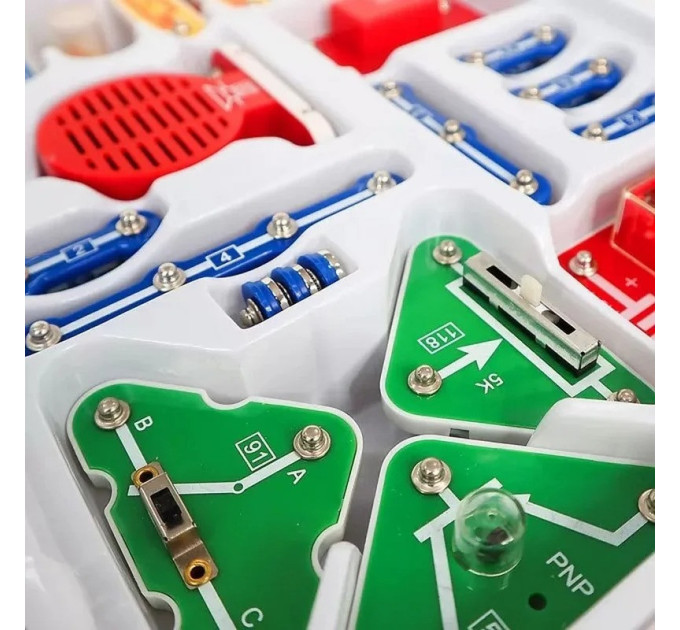 Конструктор электронный «118 СХЕМ» D70701 музыка и свет