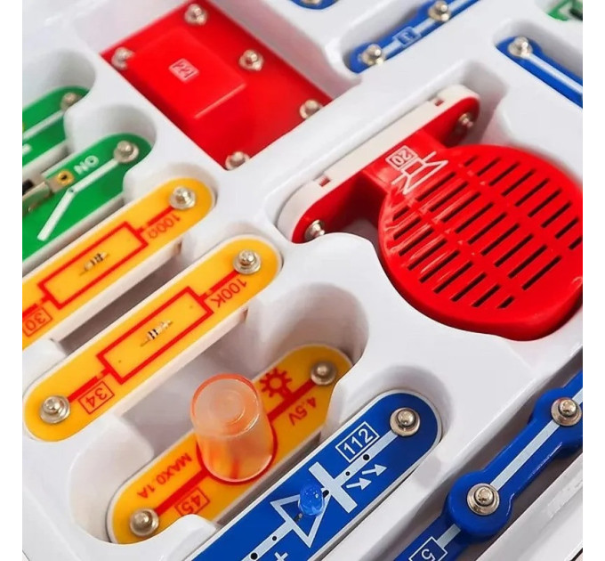 Конструктор электронный «118 СХЕМ» D70701 музыка и свет