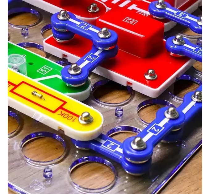 Конструктор электронный «118 СХЕМ» D70701 музыка и свет