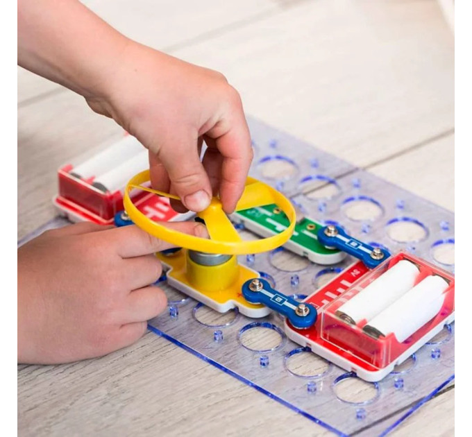 Электронный конструктор "201 СХЕМА" DOKA D70706 звук и свет