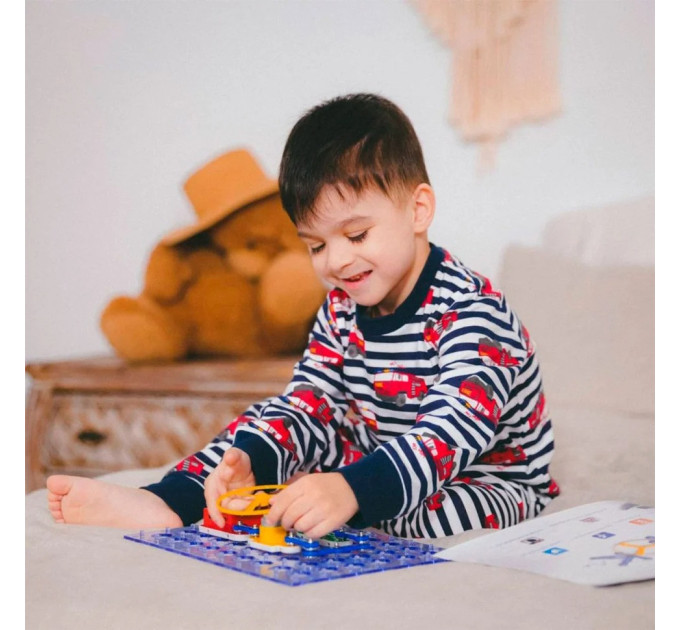 Электронный конструктор "201 СХЕМА" DOKA D70706 звук и свет