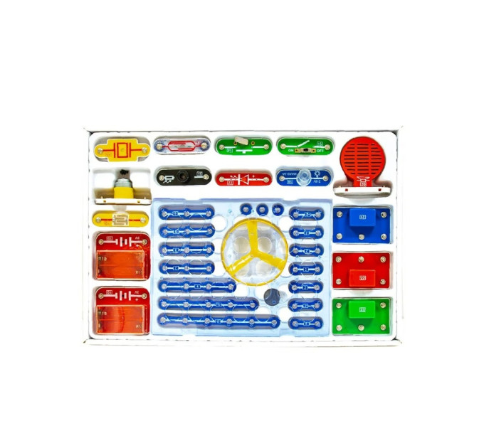 Электронный конструктор "201 СХЕМА" DOKA D70706 звук и свет