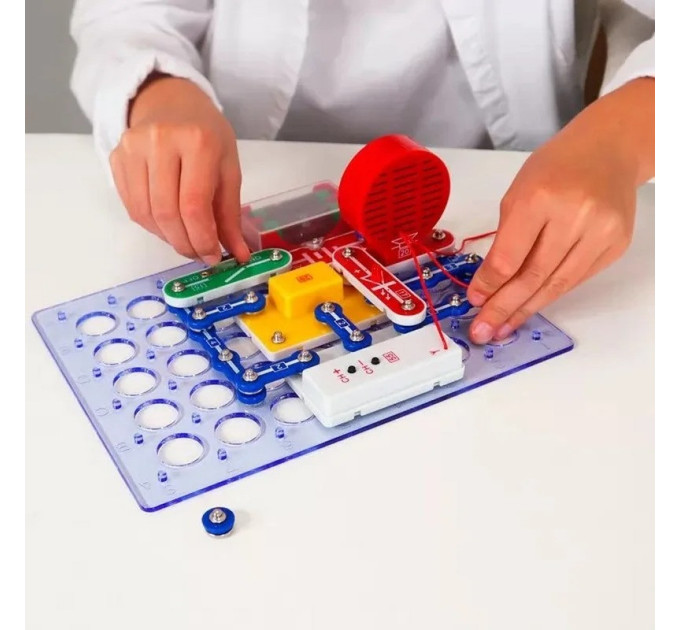 Конструктор электронный «Собираем радио» DOKA D70703 музыка и свет