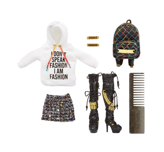 Кукла детская "Амая Рэин" Rainbow High 582953 серии "Junior High"с аксессуарами