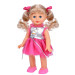 Детская интерактивная кукла "Даринка" M 5810IUA 33 см, музыка, ходит, реагирует на звуки