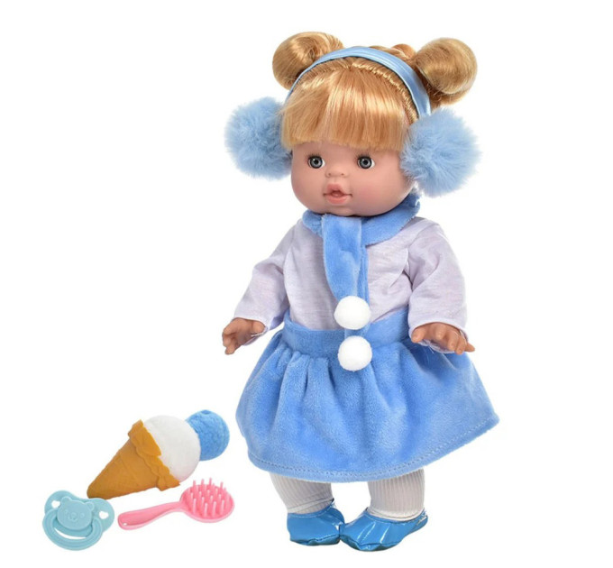 Детская кукла "Маленькие-Миленькие" M 4735-1IUA 31 см, музыка, аксессуары