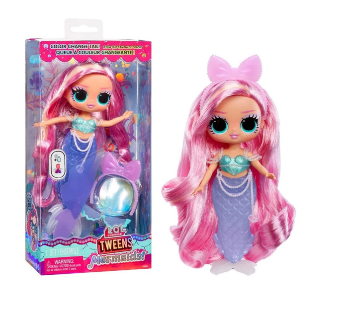 Игровой набор с куклой "Лола Вейв" L.O.L. Surprise! 510451 серии "Tweens Mermaids!" с аксессуарами
