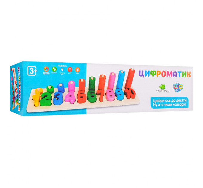 Развивающая игрушка Геометрика MD1268 деревянная