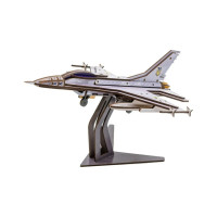 Деревянный 3D конструктор "F16" Арт-26913, 79 деталей