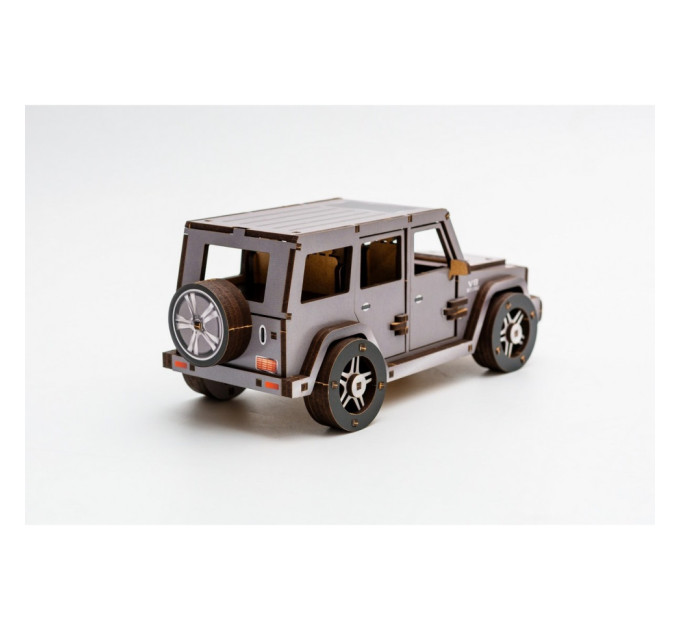 Деревянный 3D конструктор "Gelandewagen" Puz-26914, 109 деталей