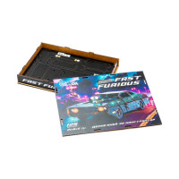 Деревянный 3D конструктор "Fast Furious" Puz-62519, 125 деталей, черный