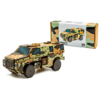 Деревянный 3D конструктор "Бушмастер" 139-0209, 139 деталей