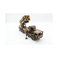 Деревянный 3D конструктор "ЗРК Patriot" Арт-25220, 220 деталей