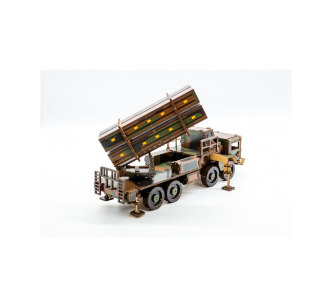 Дерев'яний 3D конструктор "ЗРК Patriot" Арт-25220, 220 деталей