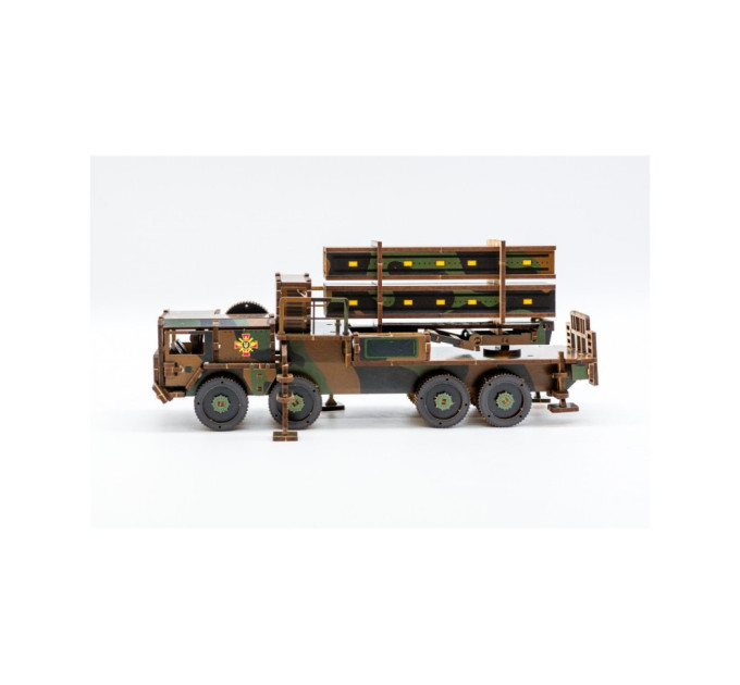 Дерев'яний 3D конструктор "ЗРК Patriot" Арт-25220, 220 деталей