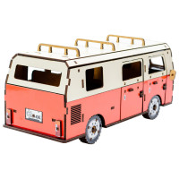 Деревянный 3D конструктор "Микроавтобус" Puz-00926, 156 деталей