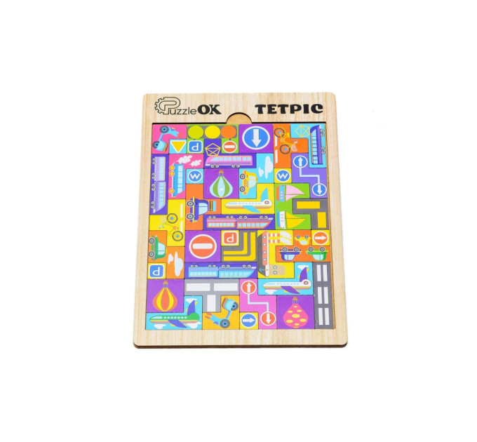 Развивающая деревянная игрушка "Тетрис Транспорт" Puz-22922