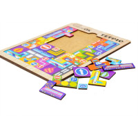 Развивающая деревянная игрушка "Тетрис Транспорт" Puz-22922