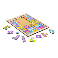Развивающая деревянная игрушка "Тетрис Транспорт" Puz-22922