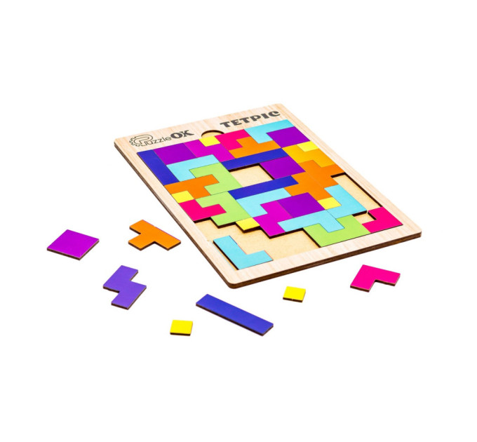 Развивающая деревянная игрушка "Тетрис" Арт-70063