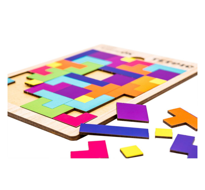 Развивающая деревянная игрушка "Тетрис" Арт-70063