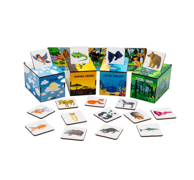 Дитячий Сортер Монтессорі "Чарівна природа" Арт-88738