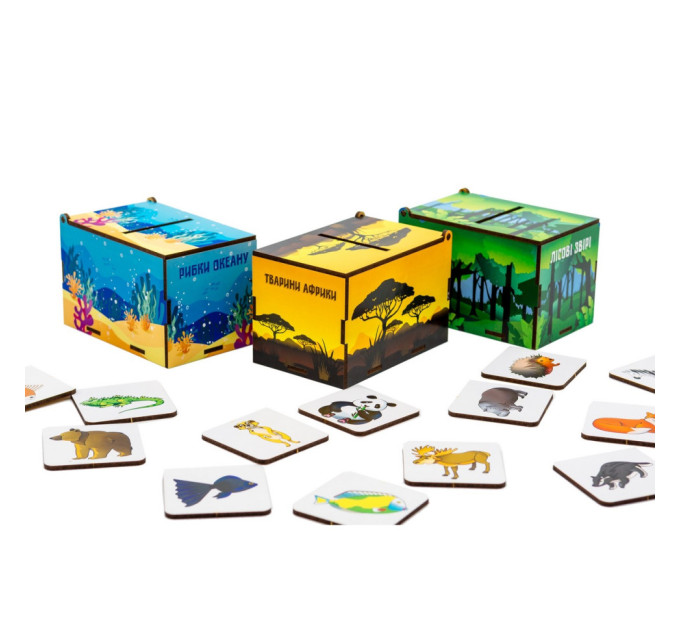 Дитячий Сортер Монтессорі "Чарівна природа" Арт-88738