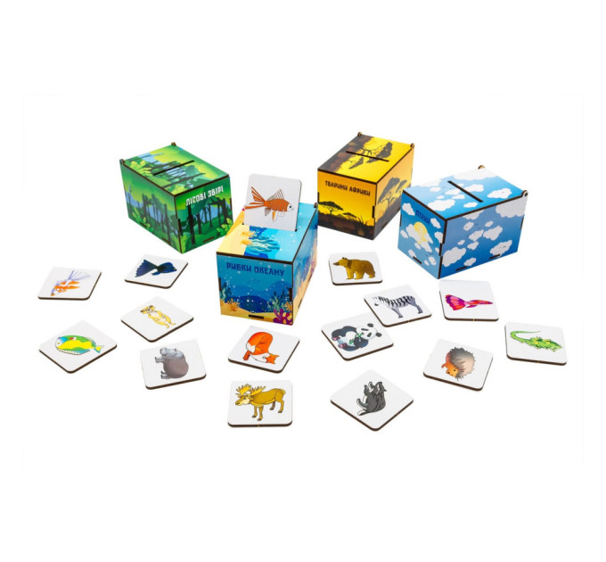 Дитячий Сортер Монтессорі "Чарівна природа" Арт-88738