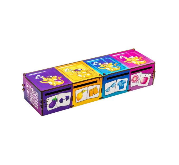 Детский Сортер Монтессори "По цветам" Puz-37788