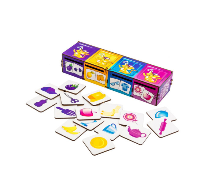 Детский Сортер Монтессори "По цветам" Puz-37788