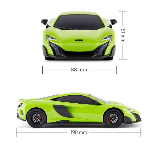 Автомобиль на радиоуправлении MCLAREN 675LT KS DRIVE 124GMGR масштаб 1:24, 2.4Ghz