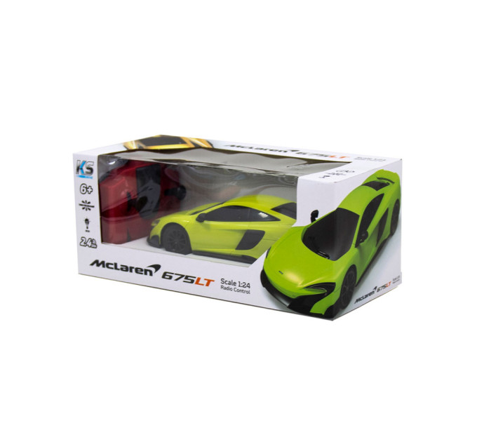 Автомобиль на радиоуправлении MCLAREN 675LT KS DRIVE 124GMGR масштаб 1:24, 2.4Ghz