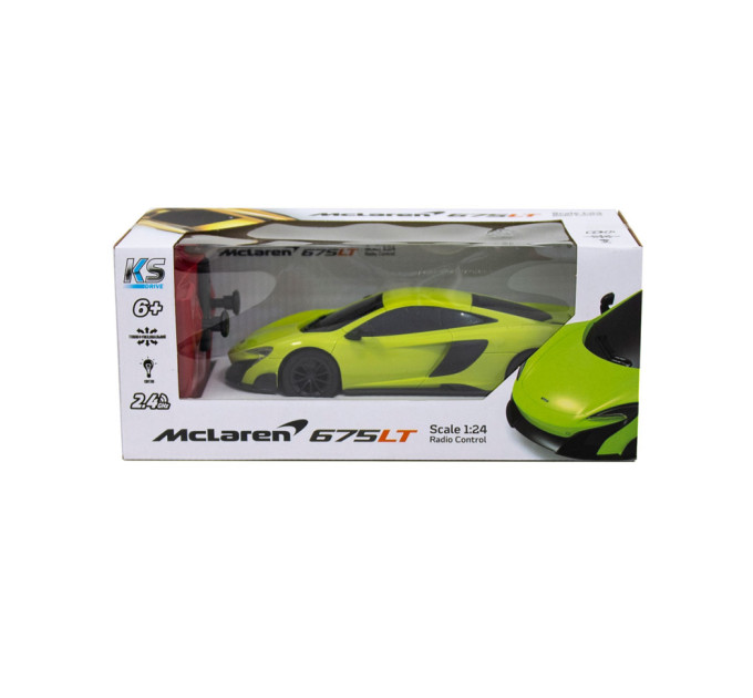 Автомобиль на радиоуправлении MCLAREN 675LT KS DRIVE 124GMGR масштаб 1:24, 2.4Ghz