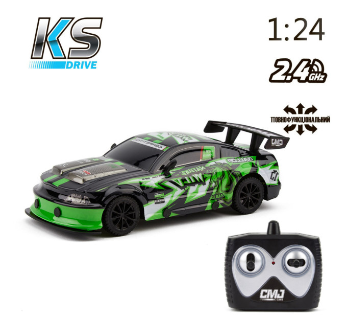 Автомобиль на радиуправлении ROAD REBELS KS DRIVE 18599OB 1:24, 2.4 ГГц