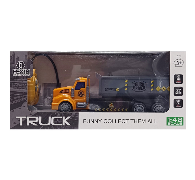 Строительная техника на радиоуправлении HX9610-11-2A, световой эффект