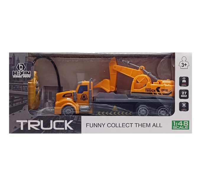 Строительная техника на радиоуправлении HX9610-11-3A, световой эффект