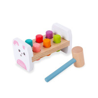 Деревянная игрушка стукачка "Собачка" MD 0839 молоток