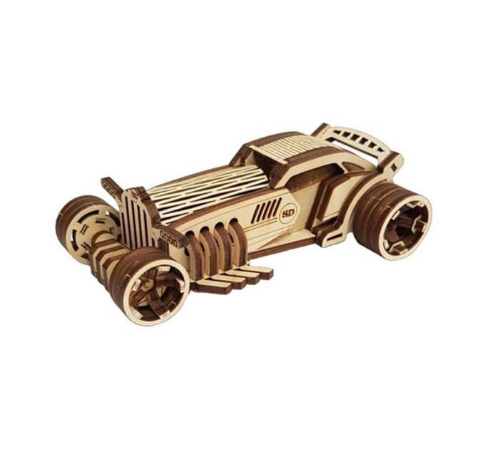 Деревянный конструктор Золотая Серия автомобиль "Monster" BB2monst