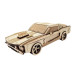 Деревянный конструктор Золотая Серия автомобиль "Mustang" BB2musta