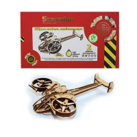 Деревянный конструктор Золотая Серия вертолет "Scorpion" BB2scorp