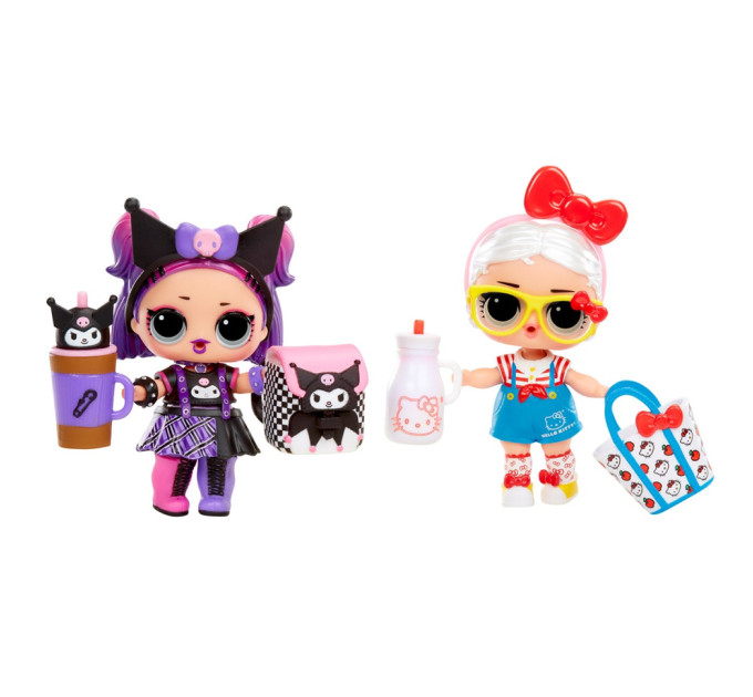 Детский игровой набор с куклой серии "Loves Hello Kitty" - Hello Kitty и друзья L.O.L. Surprise! 523840
