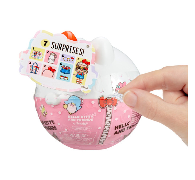 Детский игровой набор с куклой серии "Loves Hello Kitty" - Hello Kitty и друзья L.O.L. Surprise! 523840