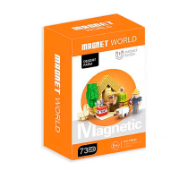 Детский магнитный конструктор "Майнкрафт" T9936, 73 детали