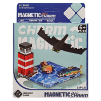 Детский магнитный конструктор Minecraft 9961, 23 детали