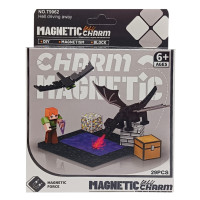 Детский магнитный конструктор Minecraft 9962, 29 деталей